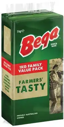 IGA Bega Farmers’ Tasty Cheese Block 1kg offer