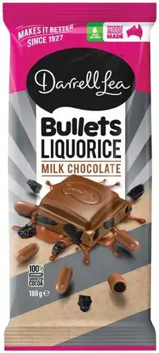 IGA Darrell Lea Chocolate Block 160‑180g Selected Varieties offer