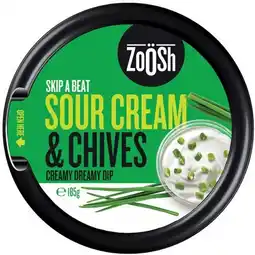 IGA ZoOSh Dip 185g Selected Varieties offer
