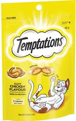 IGA Temptations Cat Treats 85g Selected Varieties offer
