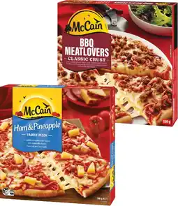 IGA McCain Family Pizza 490‑500g Selected Varieties offer