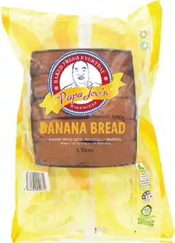 IGA Papa Joe’s Bread 500g Selected Varieties offer