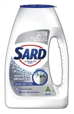 IGA Sard Stain Remover 1.8-2kg Selected Varieties offer