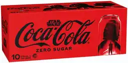 IGA Coca‑Cola, Sprite or Mount Franklin Lightly Sparkling Water 10x375mL Selected Varieties offer