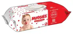 IGA Huggies Essential Clean Fragrance Free Baby Wipes 80 Pack offer