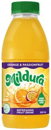 IGA Mildura Fruit Drink 500mL Selected Varieties offer