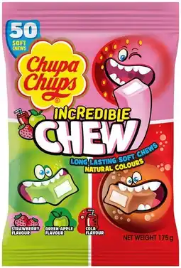 IGA Chupa Chups Incredible Chew Share Pack 175g offer