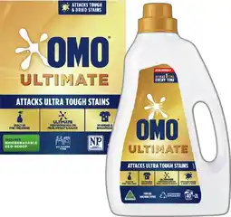 IGA OMO Ultimate Laundry Liquid 2 Litre, Powder 2kg or Capsules 28 Pack Selected Varieties offer