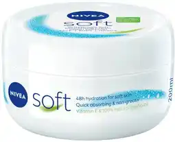 IGA Nivea Soft Moisturising Cream 200mL offer