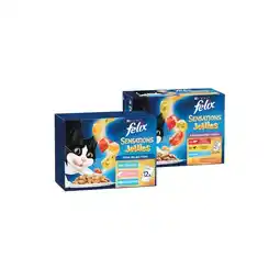 Woolworths Felix Sensations Jellies Wet Cat Food 85g Pk 12 offer