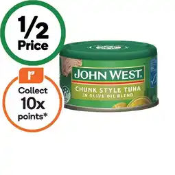 Woolworths John West Tuna 95g offer