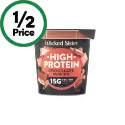 Woolworths Wicked Sister High Protein Pots 170g – From the Fridge offer