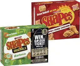 Coles Arnott's Shapes Crackers 130g-190g offer