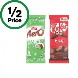 Woolworths Nestle Blocks 118-180g offer