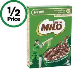 Woolworths Nestle Milo Cereal 330-350g offer