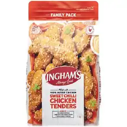 Woolworths Ingham’s Sweet Chilli Chicken Tenders 1 kg – From the Freezer offer