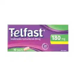 Woolworths Telfast 180mg Tablets Pk 10 offer