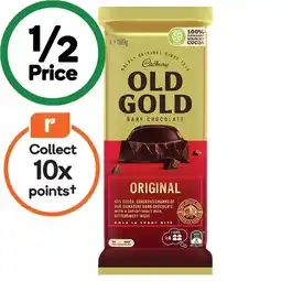 Woolworths Cadbury Old Gold 176-180g offer