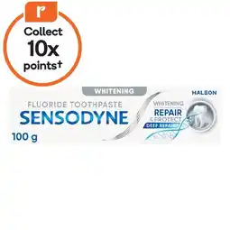 Woolworths Sensodyne Repair & Protect Whitening Toothpaste for Sensitive Teeth 100g offer