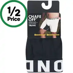 Woolworths Bonds Men’s Chafe Off Trunk Assorted Pk 1 offer