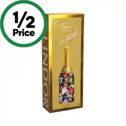 Woolworths Lindt Lindor Champagne Gala Box 396g offer