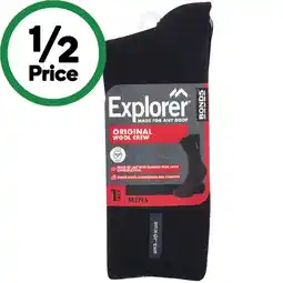 Woolworths Bonds Men’s Explorer Sock Assorted Pk 1 offer