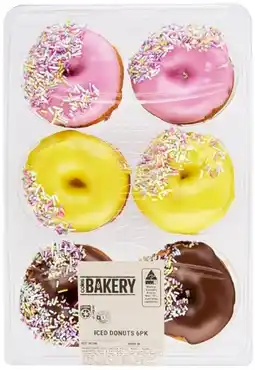 Coles Coles Bakery Iced Donuts 6 Pack offer