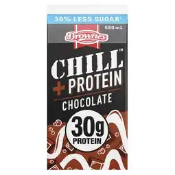 Woolworths Brownes Chill Protein Flavoured Milk 500ml offer