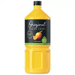 Woolworths Original Black Label Orange Juice 1.5 Litre offer
