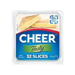 Woolworths Cheer Cheese Slices 500g offer