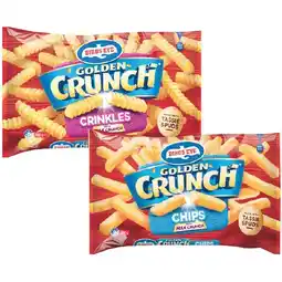 Woolworths Birds Eye Golden Crunch Chips 900g offer