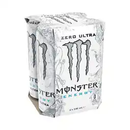 Woolworths Monster Energy Drink 4 x 500ml offer
