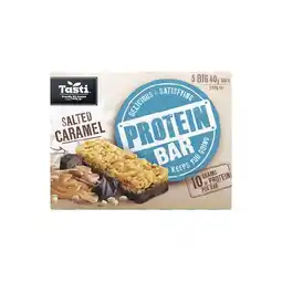 Woolworths Tasti Protein Bars 200g Pk 5 offer