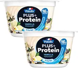 Coles Pauls Plus+ Protein Yoghurt 160g offer