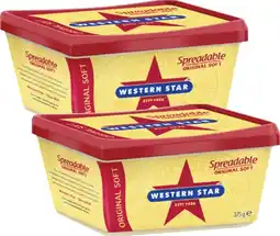 Coles Western Star Spreadable Blend 375g offer