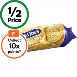 Woolworths NEW McVitie's Digestives Golden Caramel 232g offer