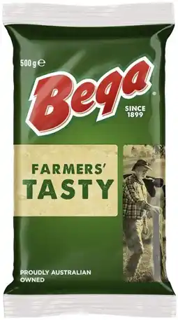 Coles Bega Cheese Block 500g offer