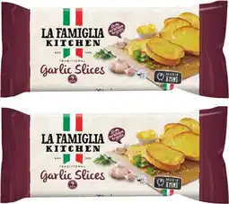 Coles La Famiglia Garlic Bread Slices 270g offer