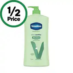 Woolworths Vaseline Intensive Care Body Lotion 750ml offer