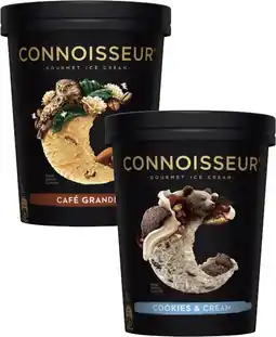 Coles Connoisseur Ice Cream Tub 1 Litre offer