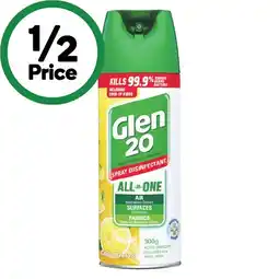 Woolworths Glen 20 Disinfectant Spray 300g offer