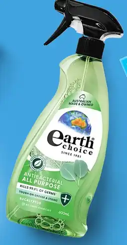 Coles Earth Choice Antibacterial All Purpose Cleaner 600mL offer