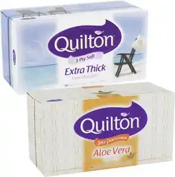 Coles Quilton 3-Ply Facial Tissues 95 Pack-110 Pack offer