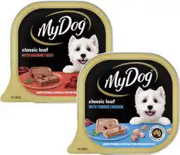 Coles My Dog Dog Food Tray 100g offer