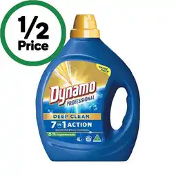 Woolworths Dynamo Professional Laundry Liquid 4 Litres offer