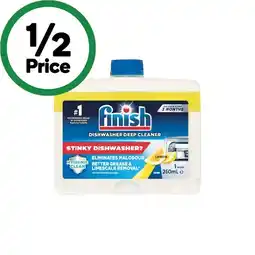 Woolworths Finish Dishwasher Deep Cleaner 250ml offer