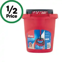 Woolworths Vileda SuperMocio Power Press Bucket & Wringer offer