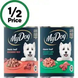 Woolworths My Dog Wet Dog Food 400g offer