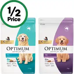 Woolworths Optimum Dry Dog Food 2.5-3 kg offer