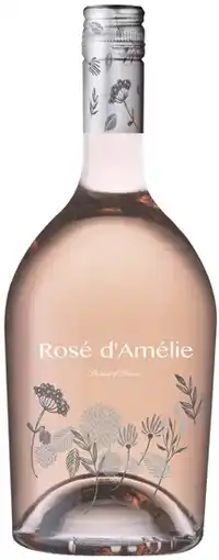 Coles Rose D’Amelie AOC Luberon Rose 750mL offer